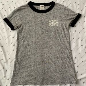 Grey PINK Victoria’s Secret tee